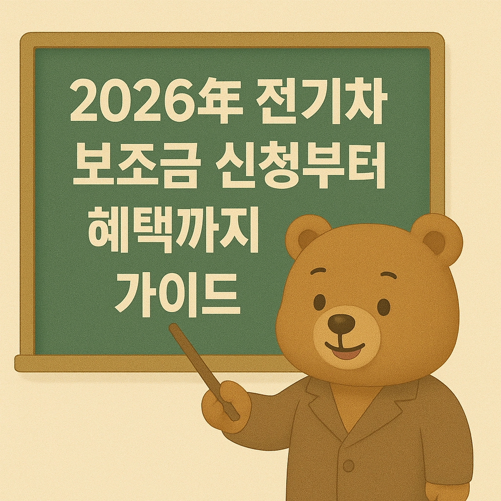 2026년 전기차 보조금 신청부터 혜택까지 가이드