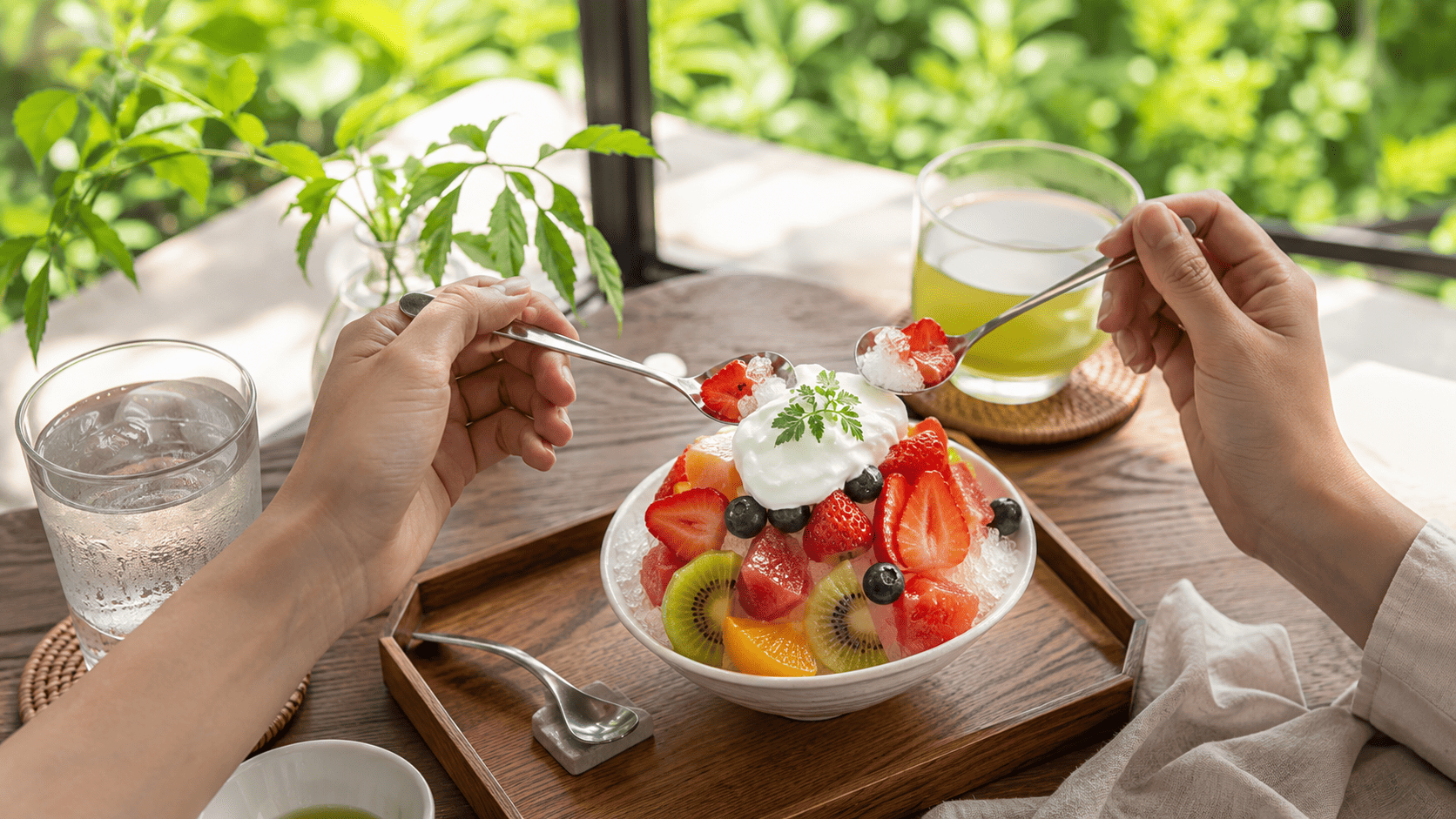 다이어트 중 빙수 먹는 방법
