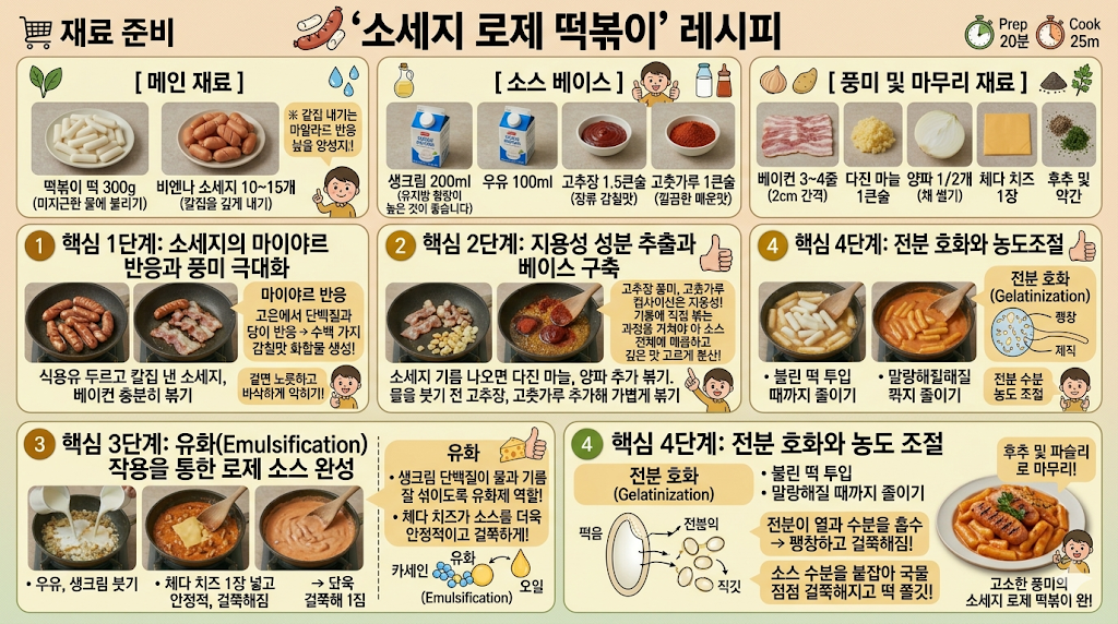 로제떡볶이 소스