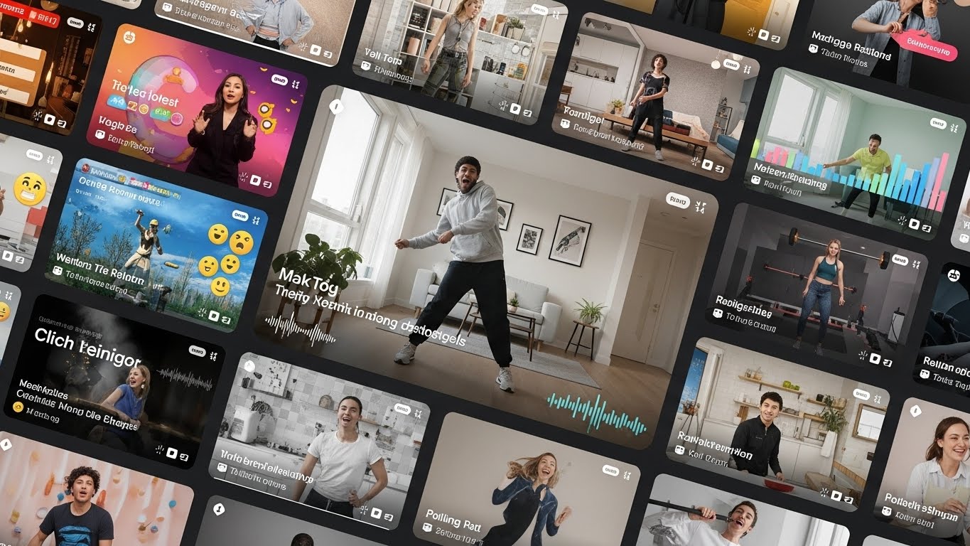 숏폼 콘텐츠와 참여형 챌린지를 통해 소통하는 인플루언서와 팬들