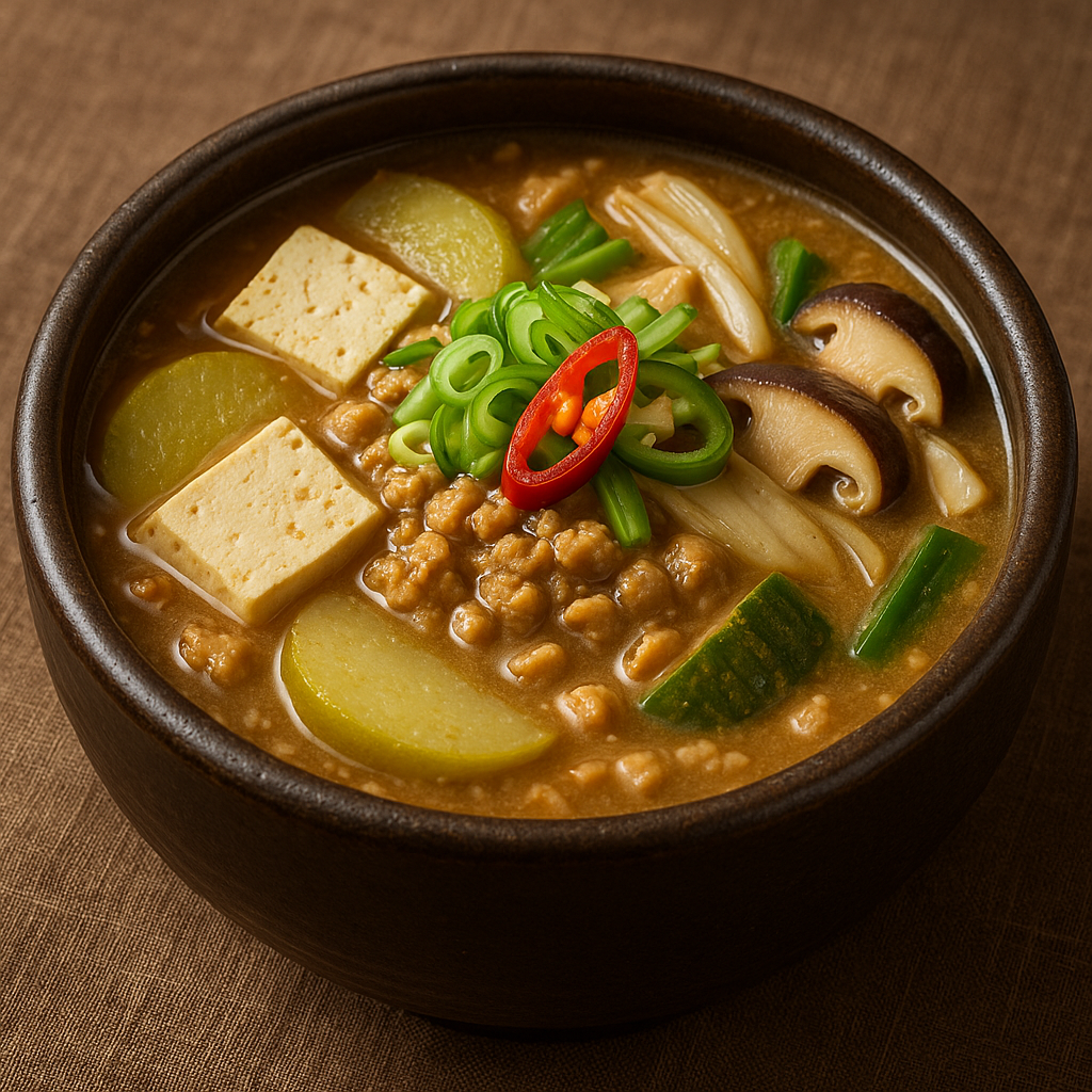 당뇨식 청국장찌개