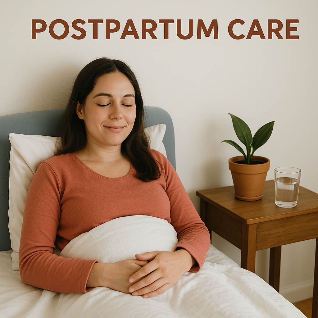 산후조리하는 산모