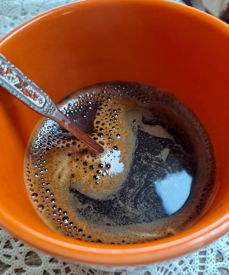 물 붓는 순간 크레마 올라옴