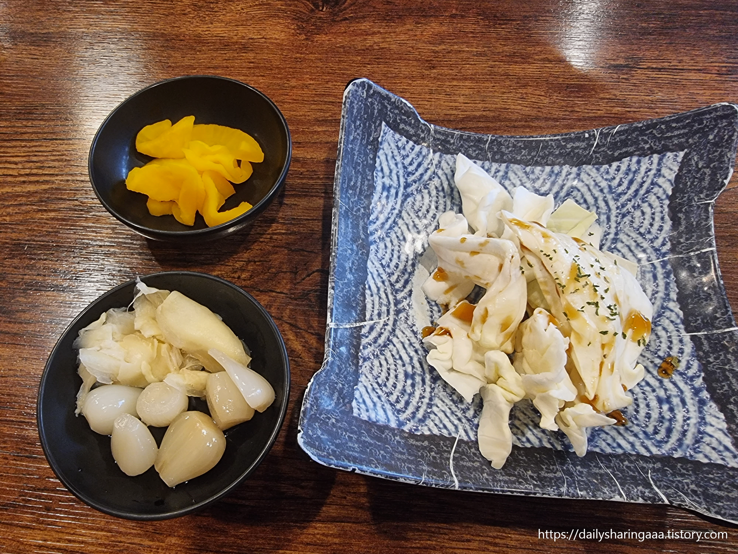 인천_청라_경방식당_기본반찬