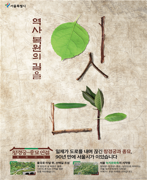 창경궁 종묘 연결복원