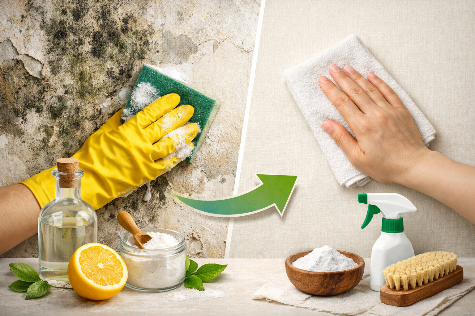 벽지 곰팡이 제거