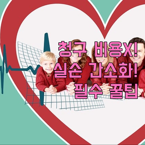 청구 서류 발급 비용 절약 실손보험 ..