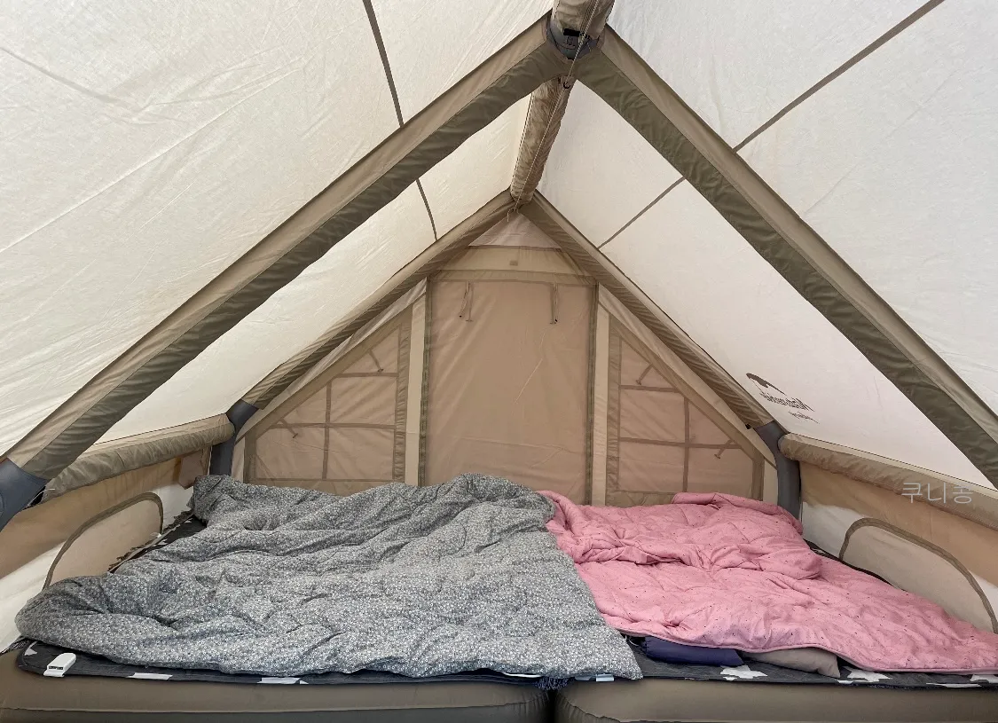 네이처하이크-에어매트-46cm-TPU-장단점-사용후기-가족캠핑-침대-추천