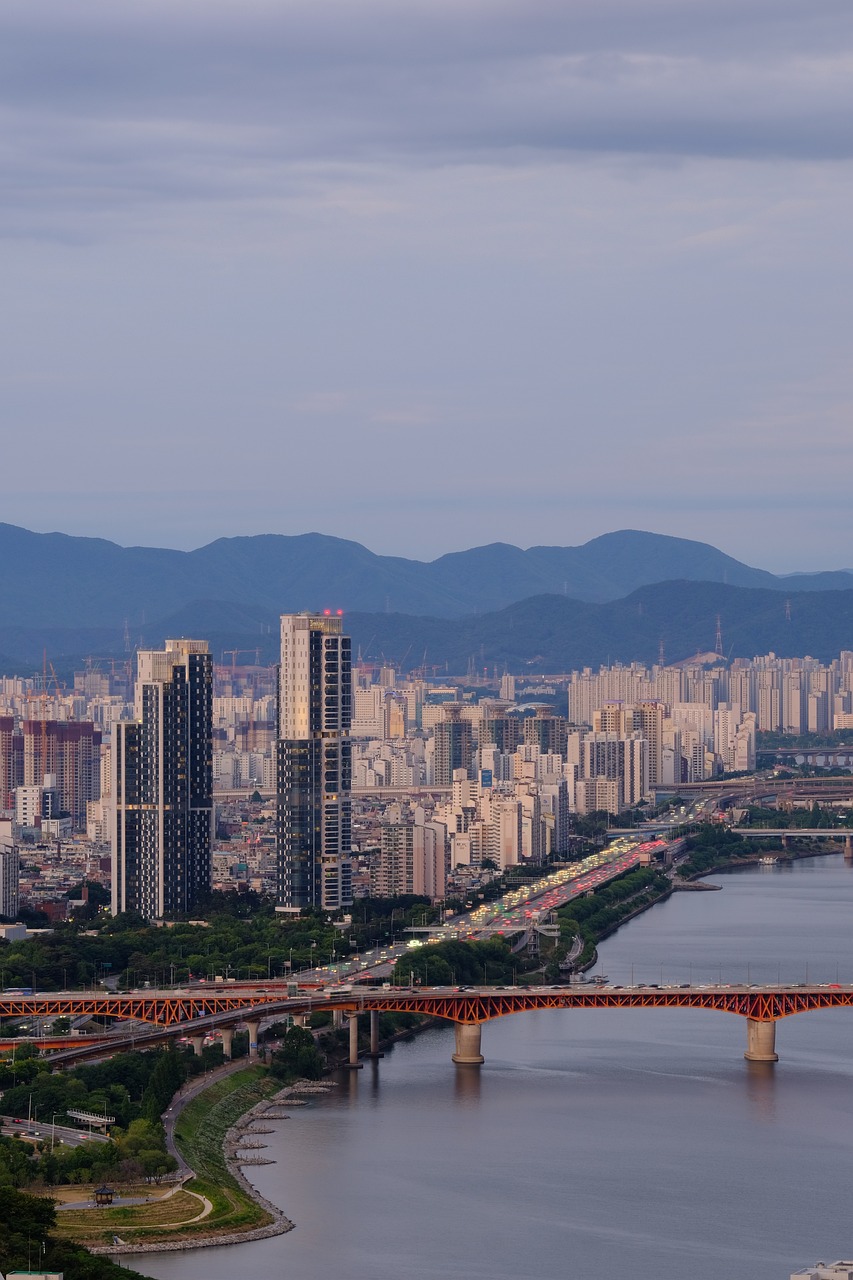 서울시 한강변 아파트단지