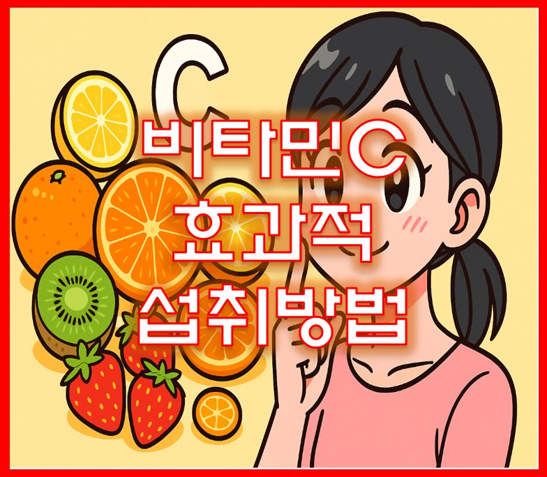 비타민C 효과적섭취방법