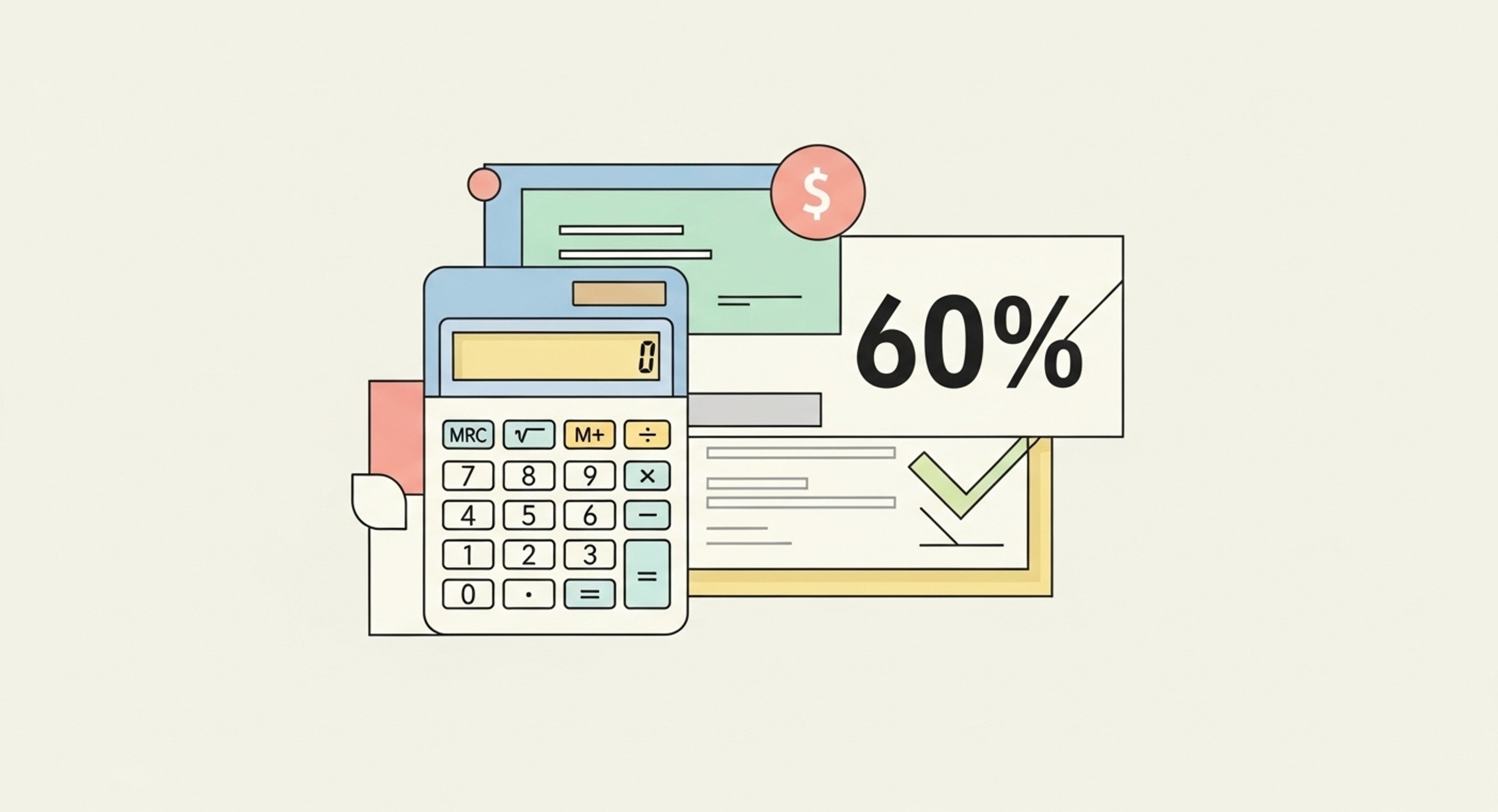 평균임금의 60%로 실업급여를 계산하는 장면, 실제 수령액을 미리 파악해야 합니다.