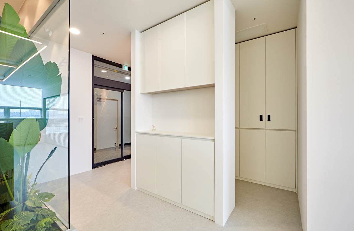 가벽수납장인테리어