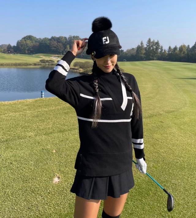 풋조이 여성 골프웨어