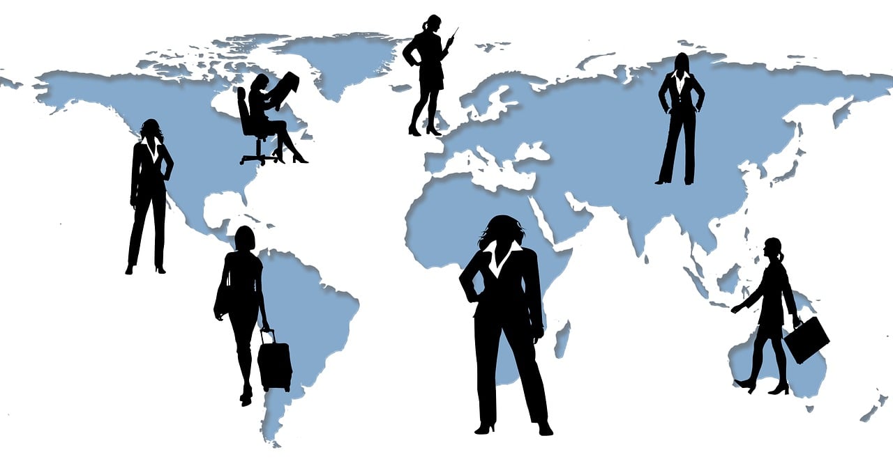 female leaders in various fields of business