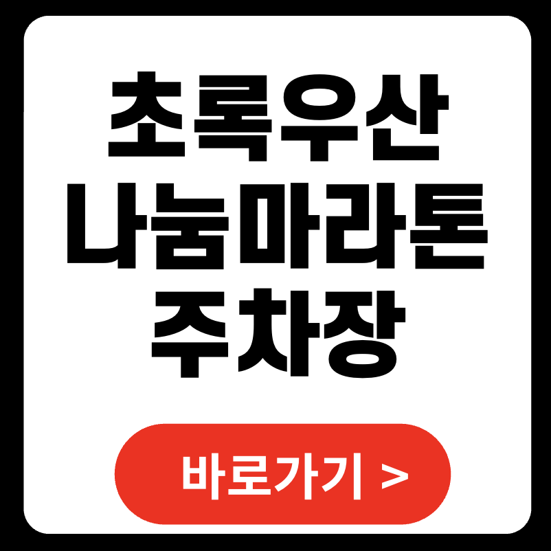 초록우산 나눔마라톤 주차장, 놓치면 낭패! 주차·교통·요금 총정리 (2025)
