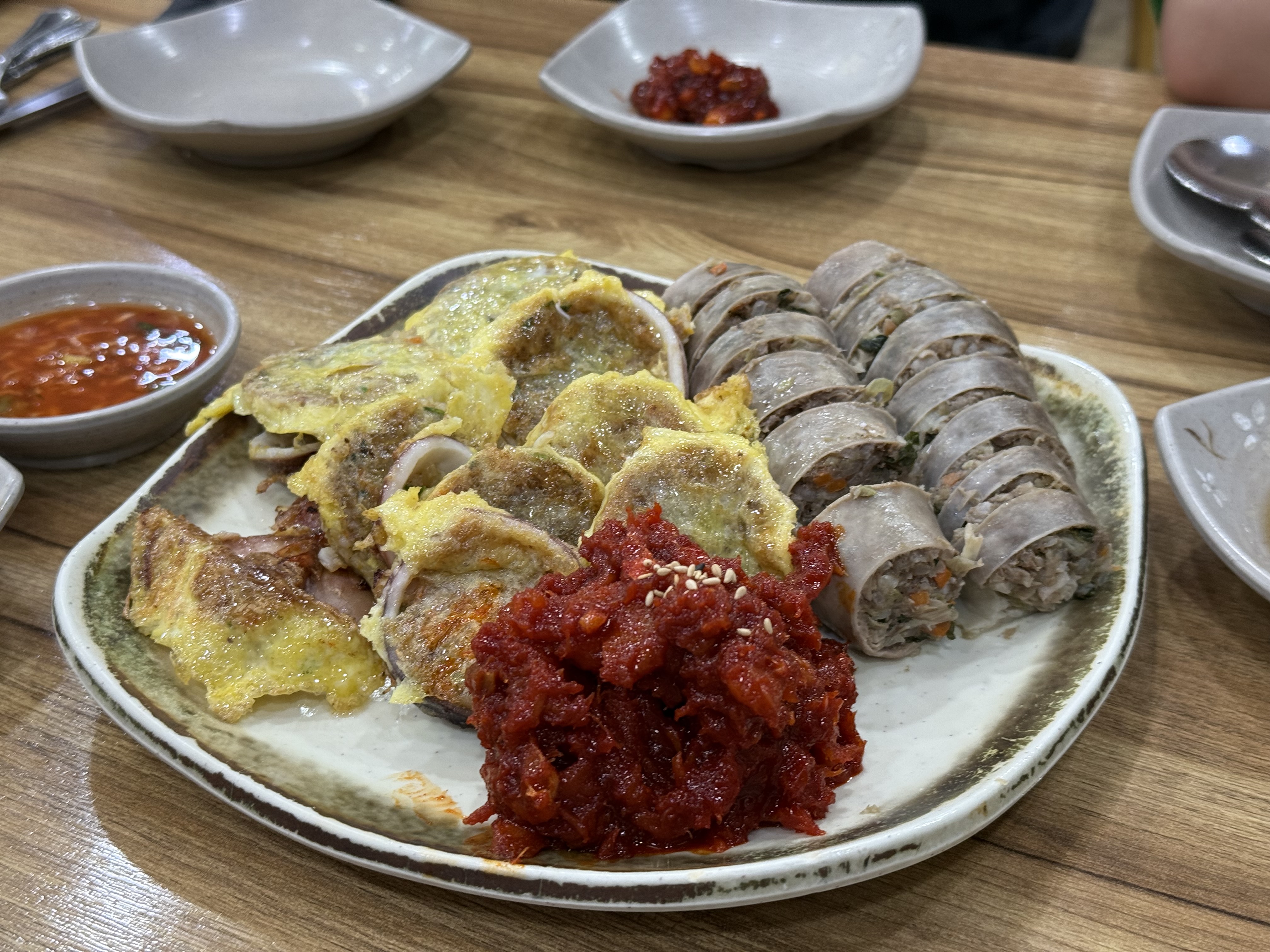 속초 아바이마을 단천식당 모듬순대