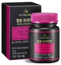 뉴트리코어 철분 프리미엄, 60정, 1개