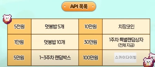 멋봉리 API 목록