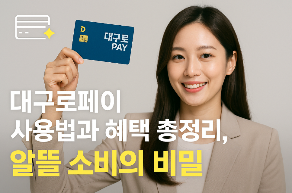 대구로페이 사용법과 혜택 총정리