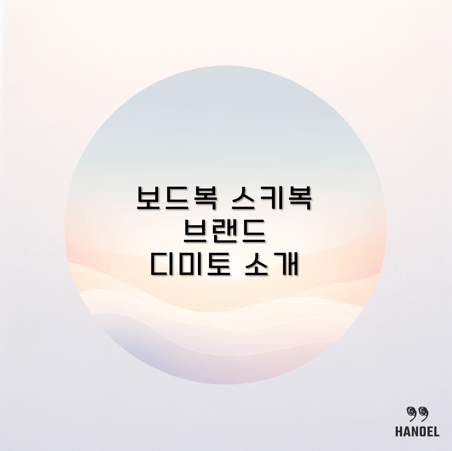 보드복 스키복 브랜드 디미토 소개