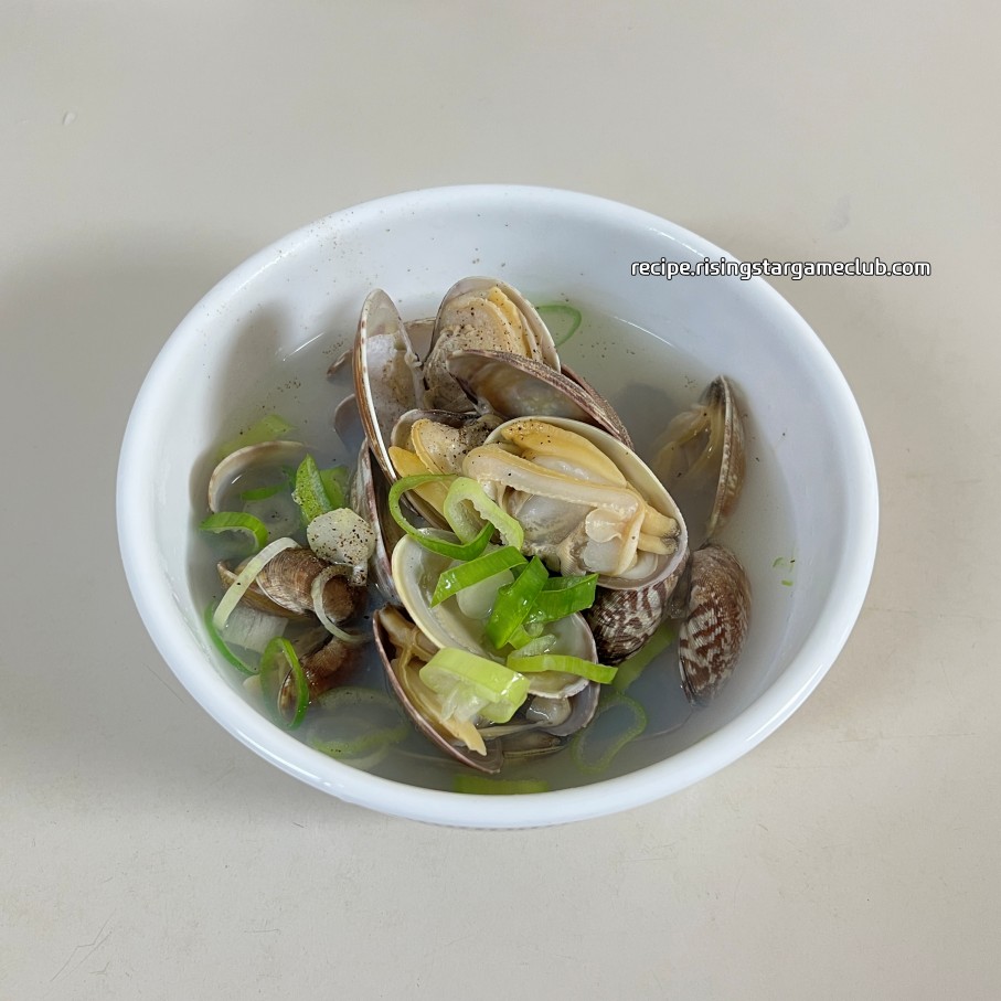 바지락 탕