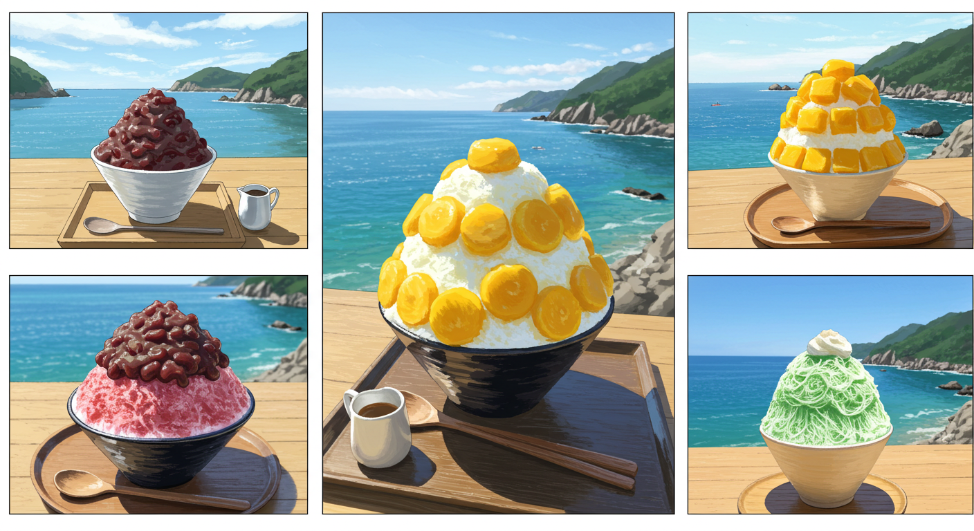 부산 여름 빙수 카페 추천