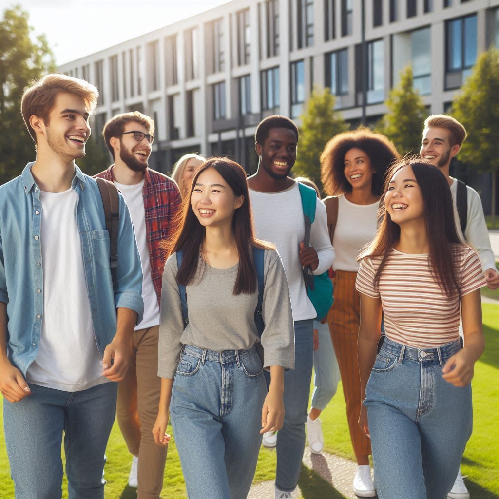캠퍼스대학생들사진