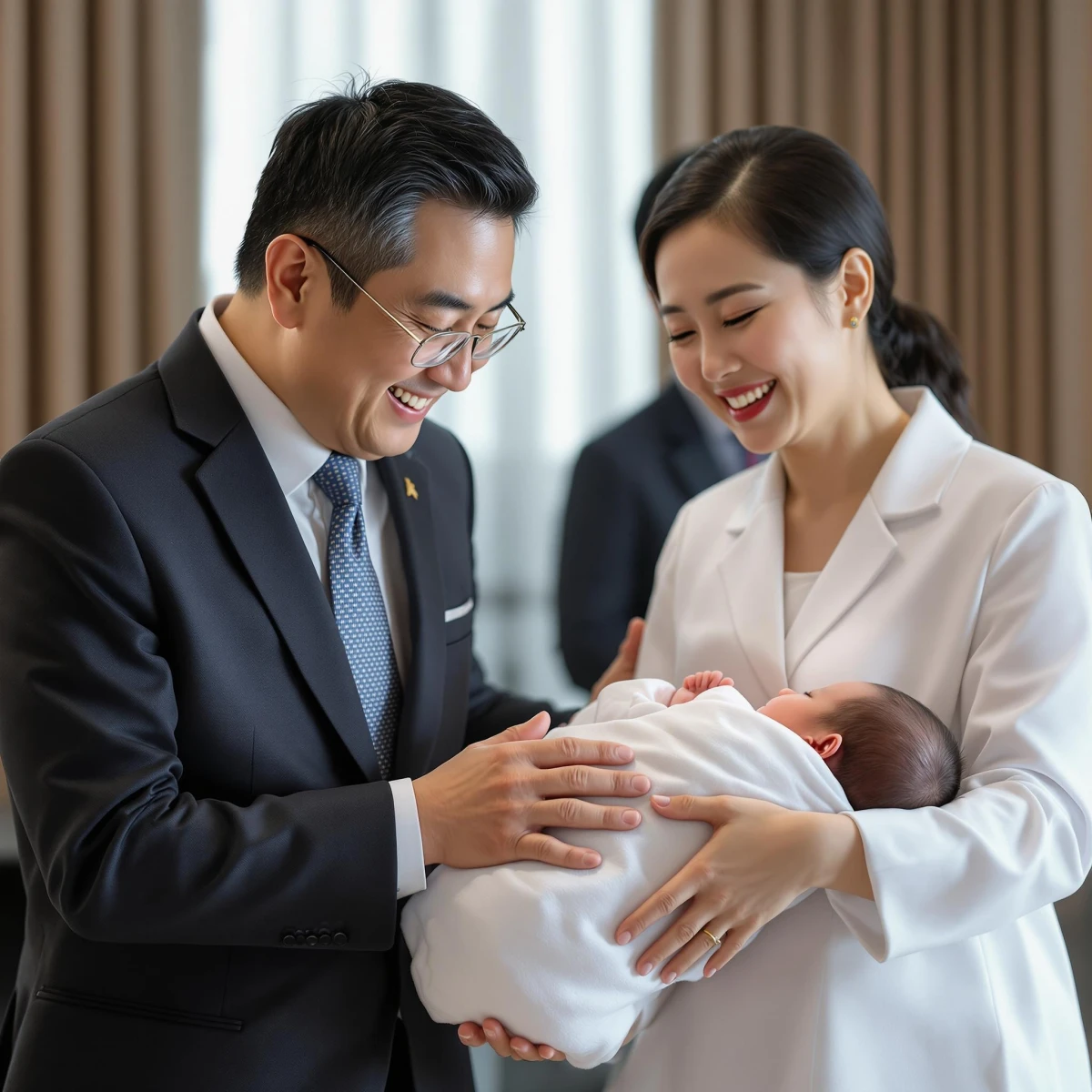 대기업 출산 축하
