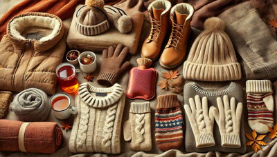 방한용품 관련 사진