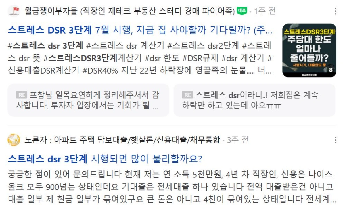 스트레스-DSR-3단계-적용-카페글