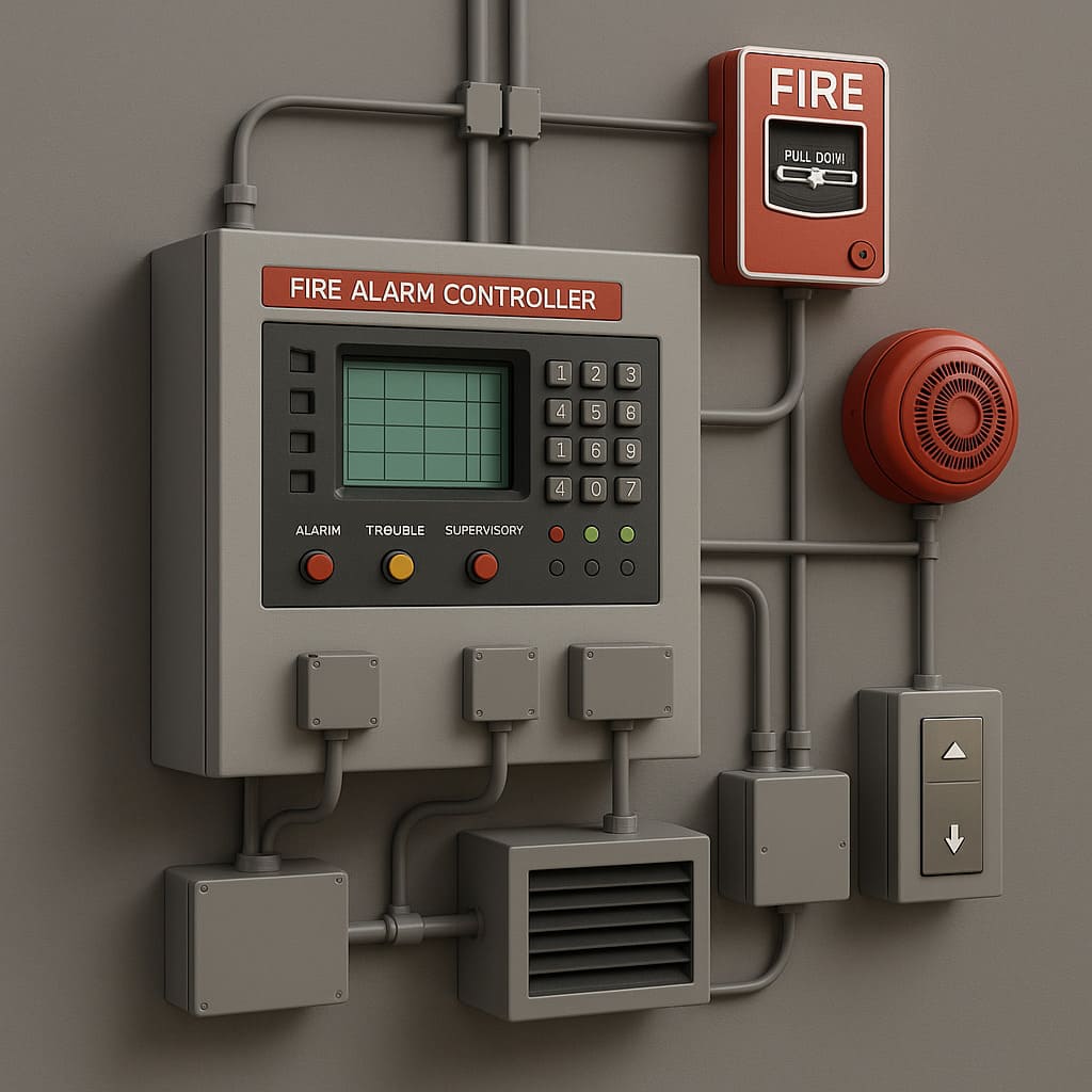 화재경보 연동장비 완벽 가이드 - P형 1급 수신기부터 제연&middot;방화 시스템까지