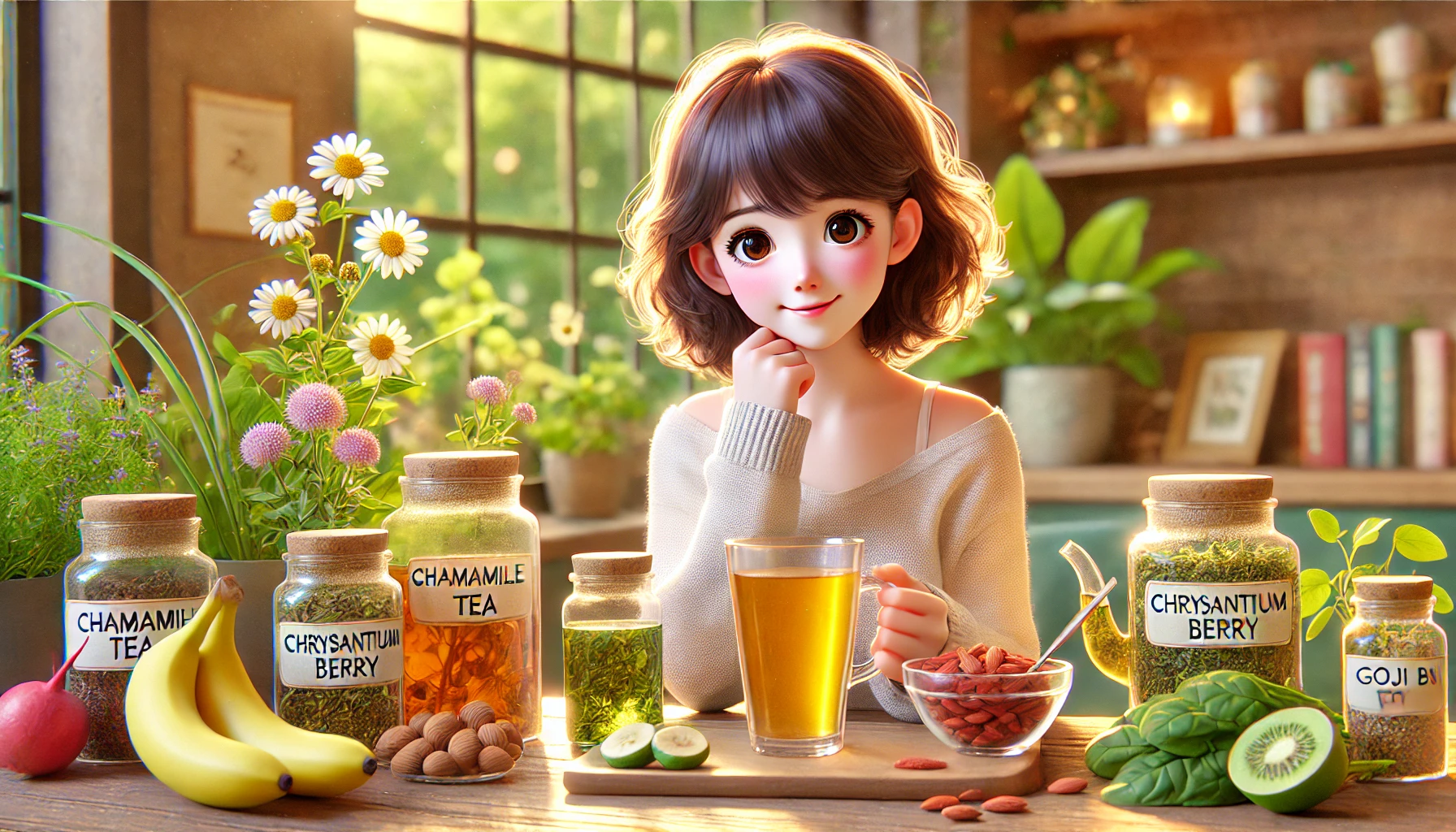 스트레스 완화에 탁월한 신경 안정 약초 차와 음식 추천! 마음의 평화를 찾아보세요 🌿