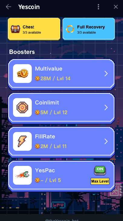 yescoin 예스코인 쉬운 채굴 방법