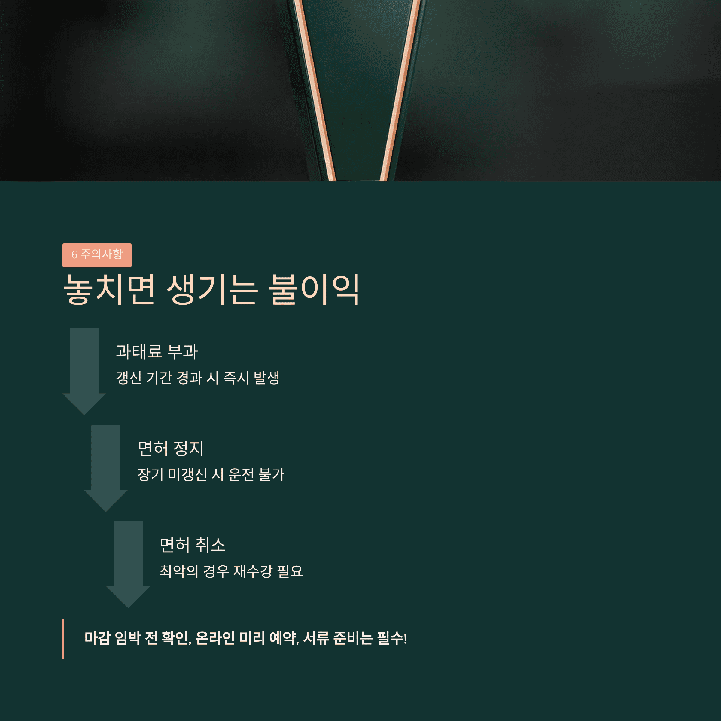 놓치면 생기는 불이익