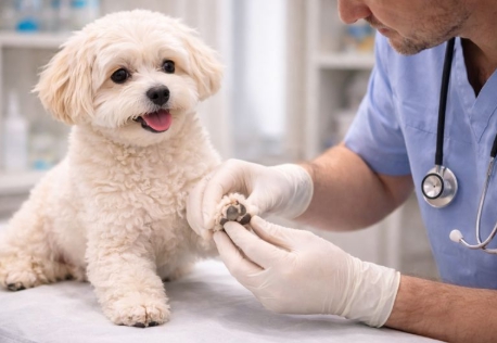 강아지 지간염 관련 사진