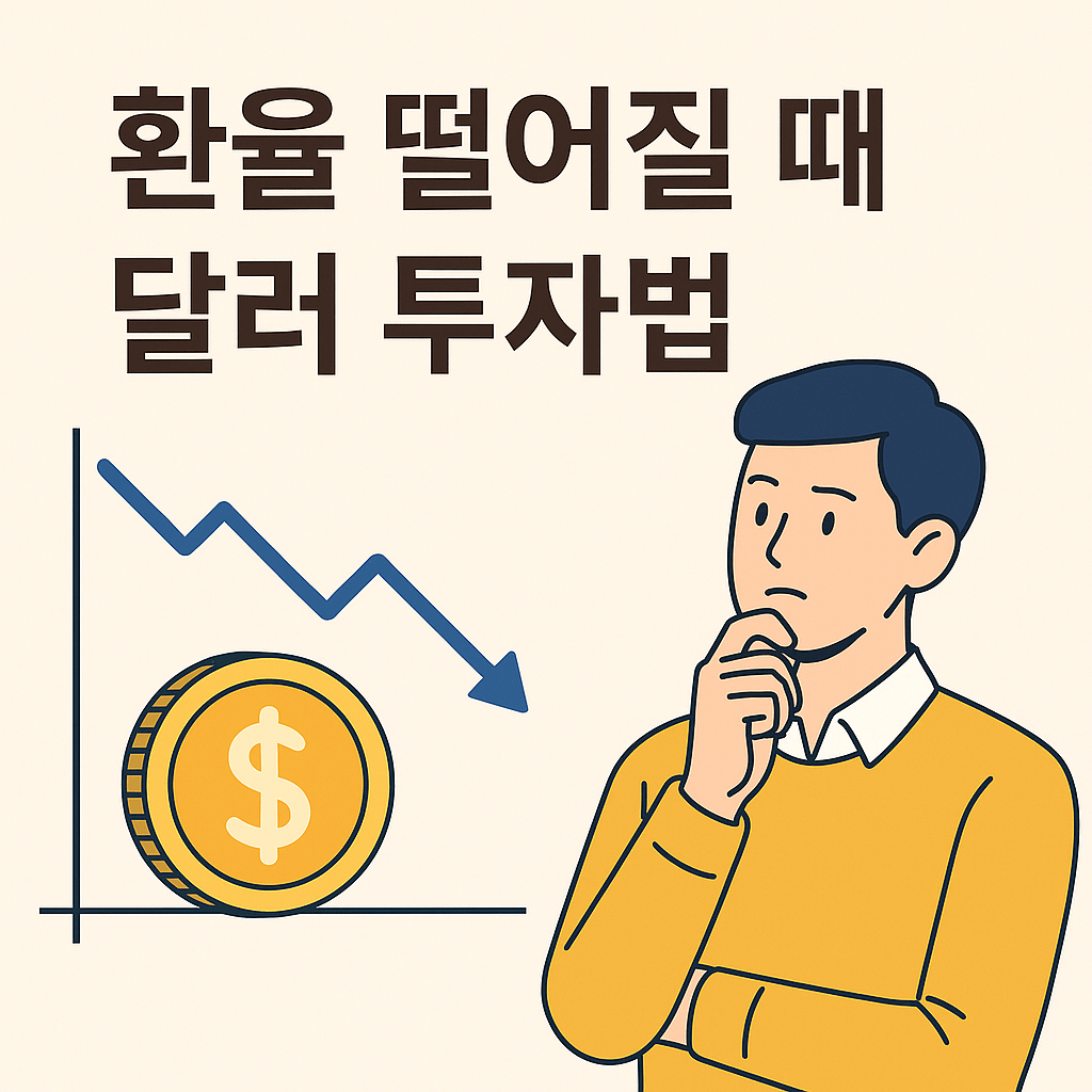 환율 떨어질 때 달러 투자법