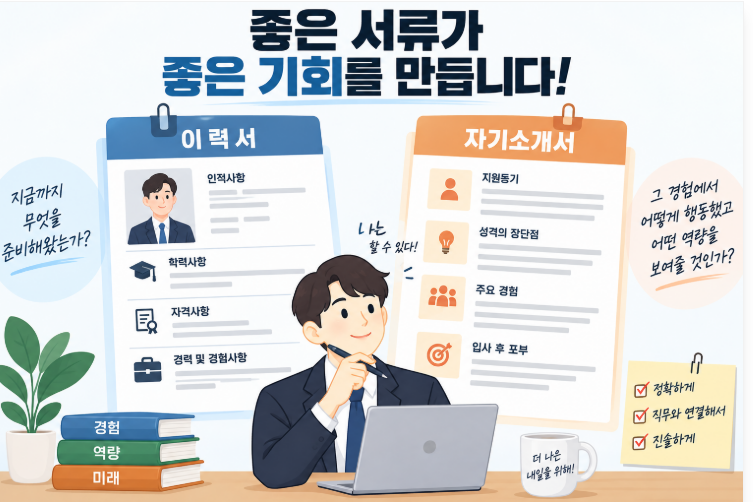 이력서와 자기소개서