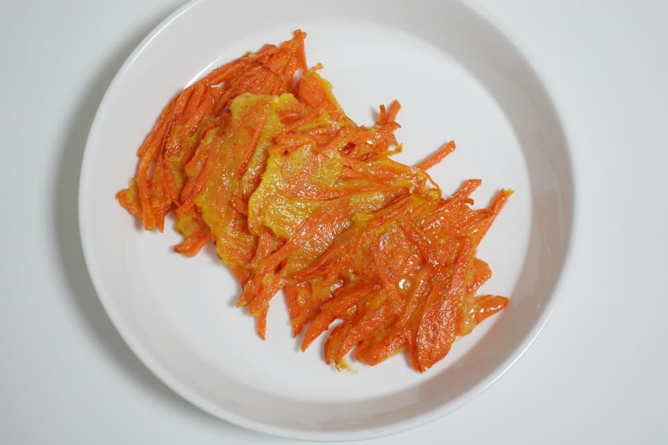 제주도 당근요리 - 제주식 당근전 &amp; 당근 수프 레시피