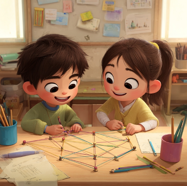 수학교구 &lsquo;기하판&rsquo;을 활용해 배울 수 있는 수학 개념