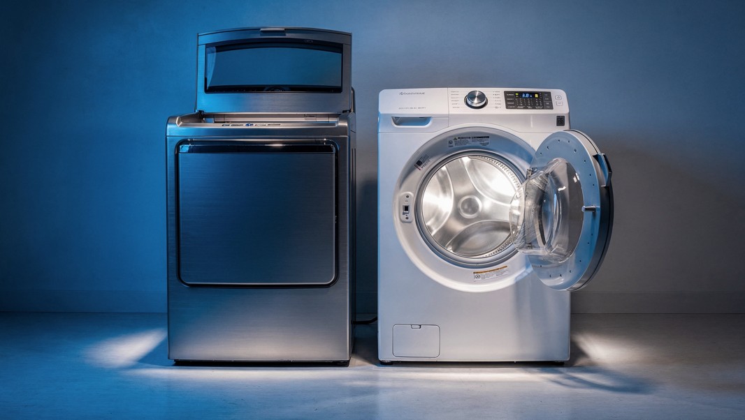 구동 원리와 물 사용량의 차이