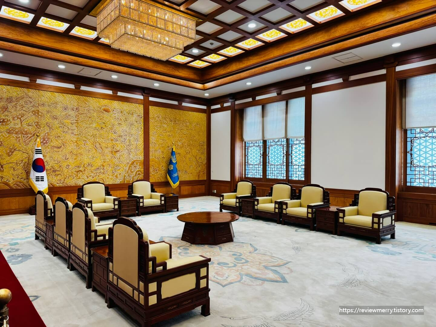 접견실 내부사진