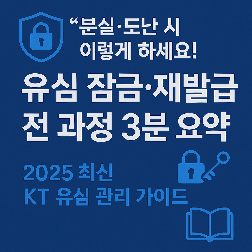 KT 셀프개통 서비스로 빠르고 간편하게 유심 등록하기.