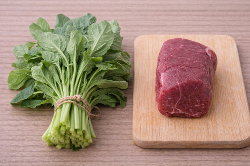 중기 이유식 소고기 아욱 죽 레시피