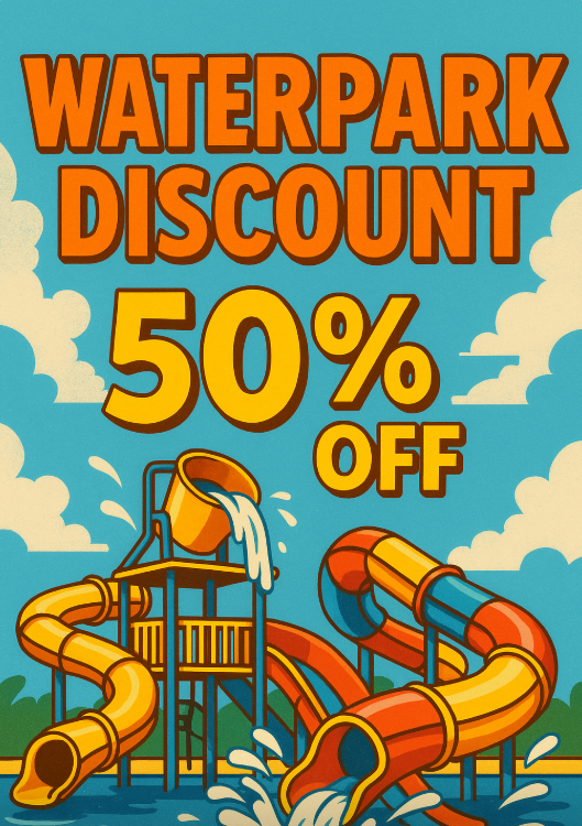 워터파크 할인에 관한 이미지