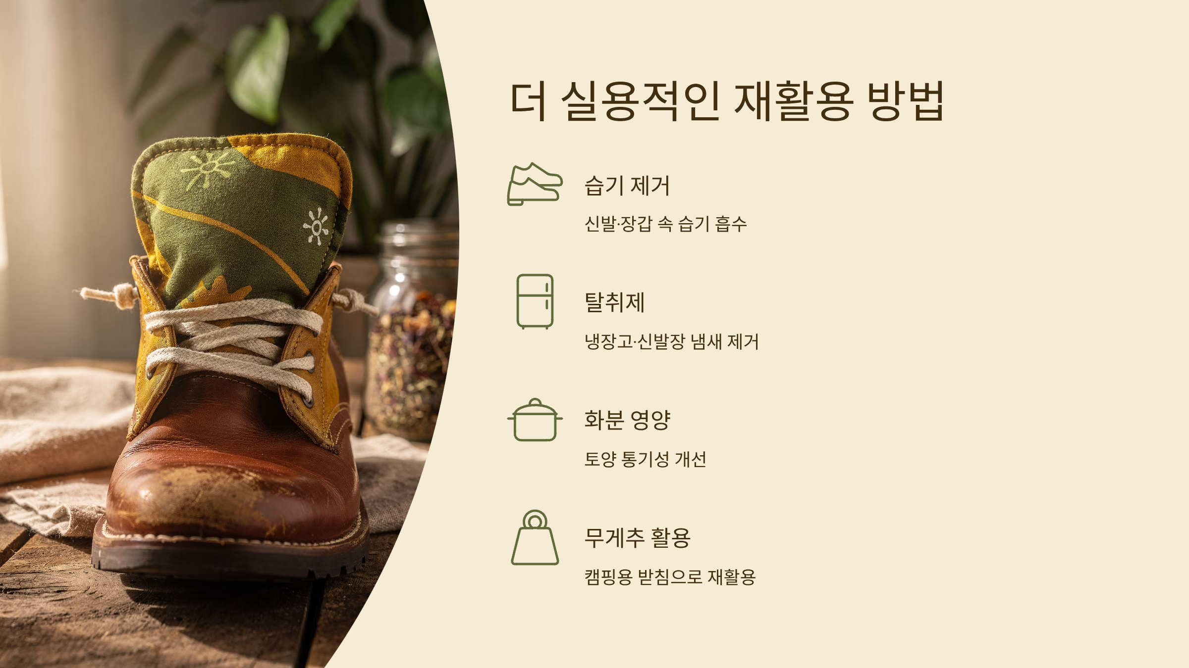 핫팩 실질적인 재사용 재활용