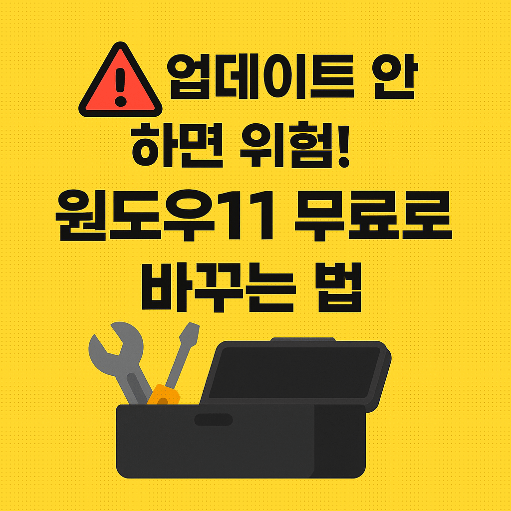 지원 종료 전에 꼭 해야 할 윈도우11 업그레이드 체크리스트