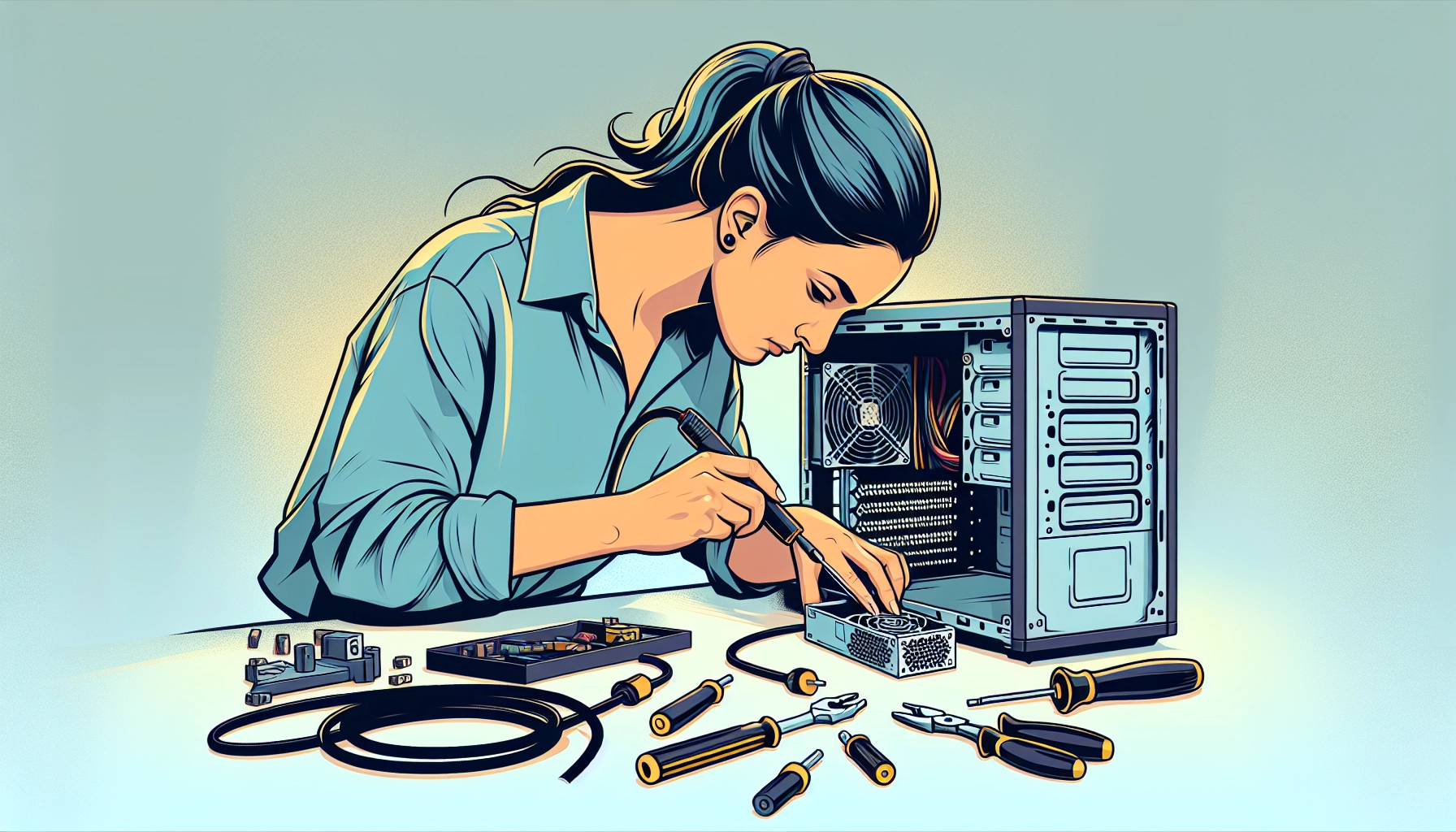 PC전원꺼짐해결