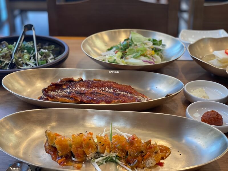 아산 떡갈비 맛집 쌍교숯불갈비 가지튀김, 코다리찜