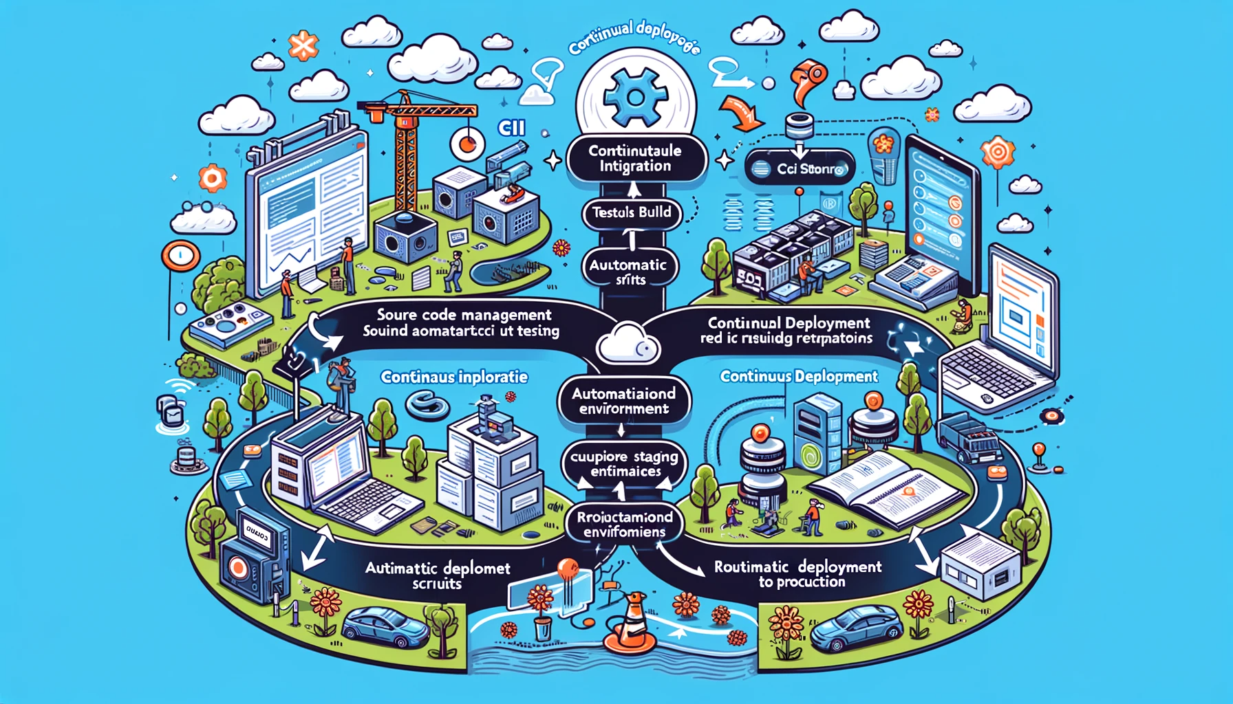 웹 개발에서의 테스트 자동화와 CI/CD 활용 방법론 - CI/CD란 무엇인가요?