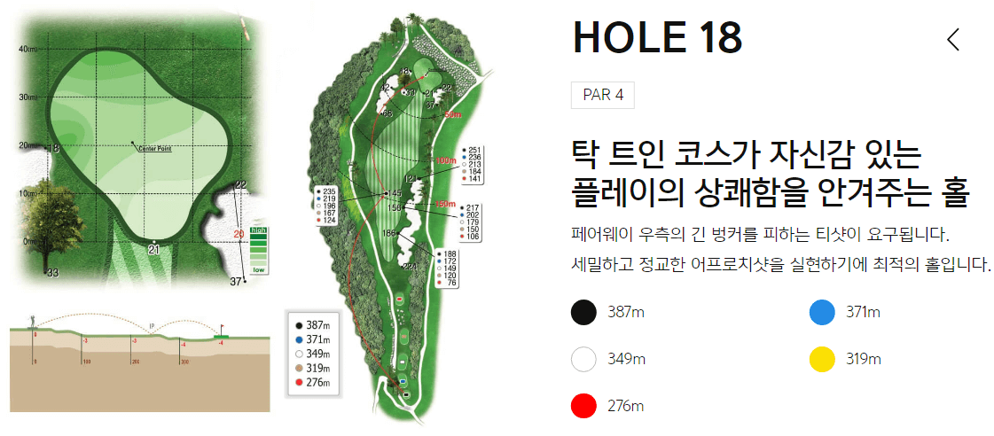 아난티 골프클럽 한라인코스 9